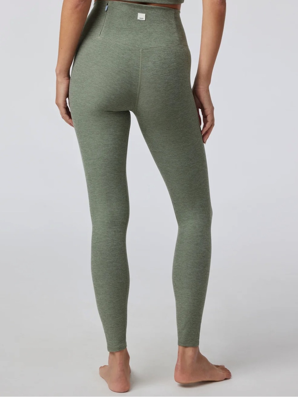 Vuori Pistachio Heather clean elevation legging - small
